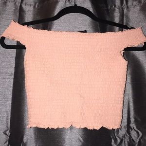 *NEVER WORN* Off the Shoulder Crop Top